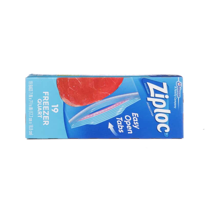 Freezer Bags Gripper Zipper 1 Qt 19 Ct True Value