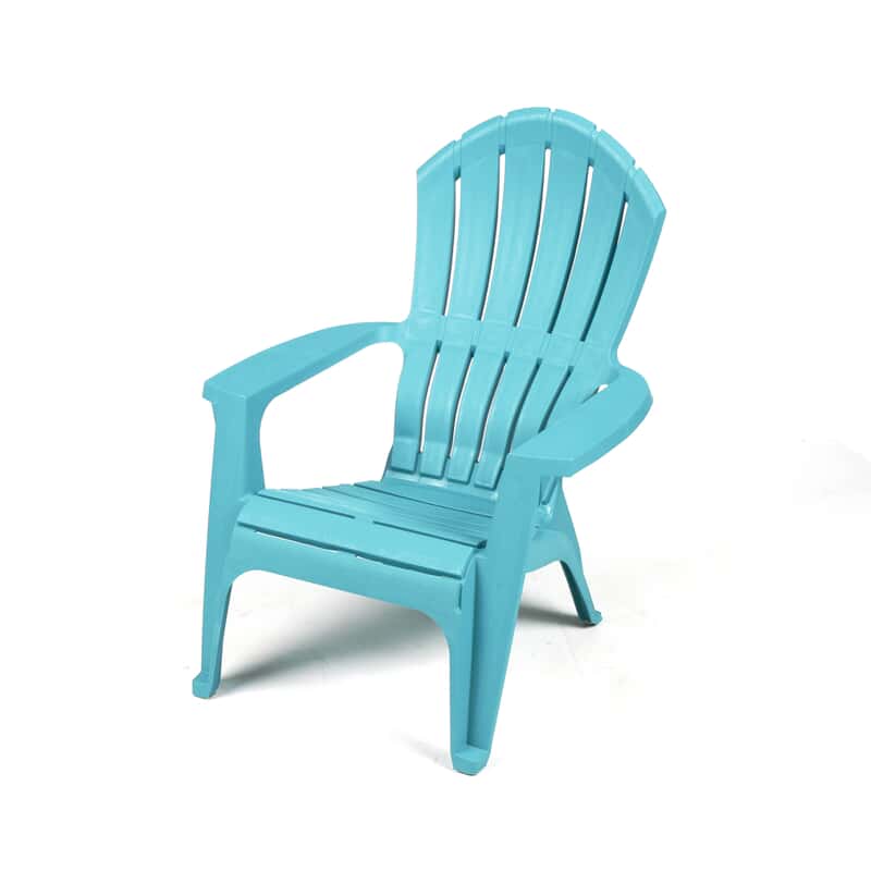 Realcomfort Adirondack Chair Ergonomic Resin Teal True Value
